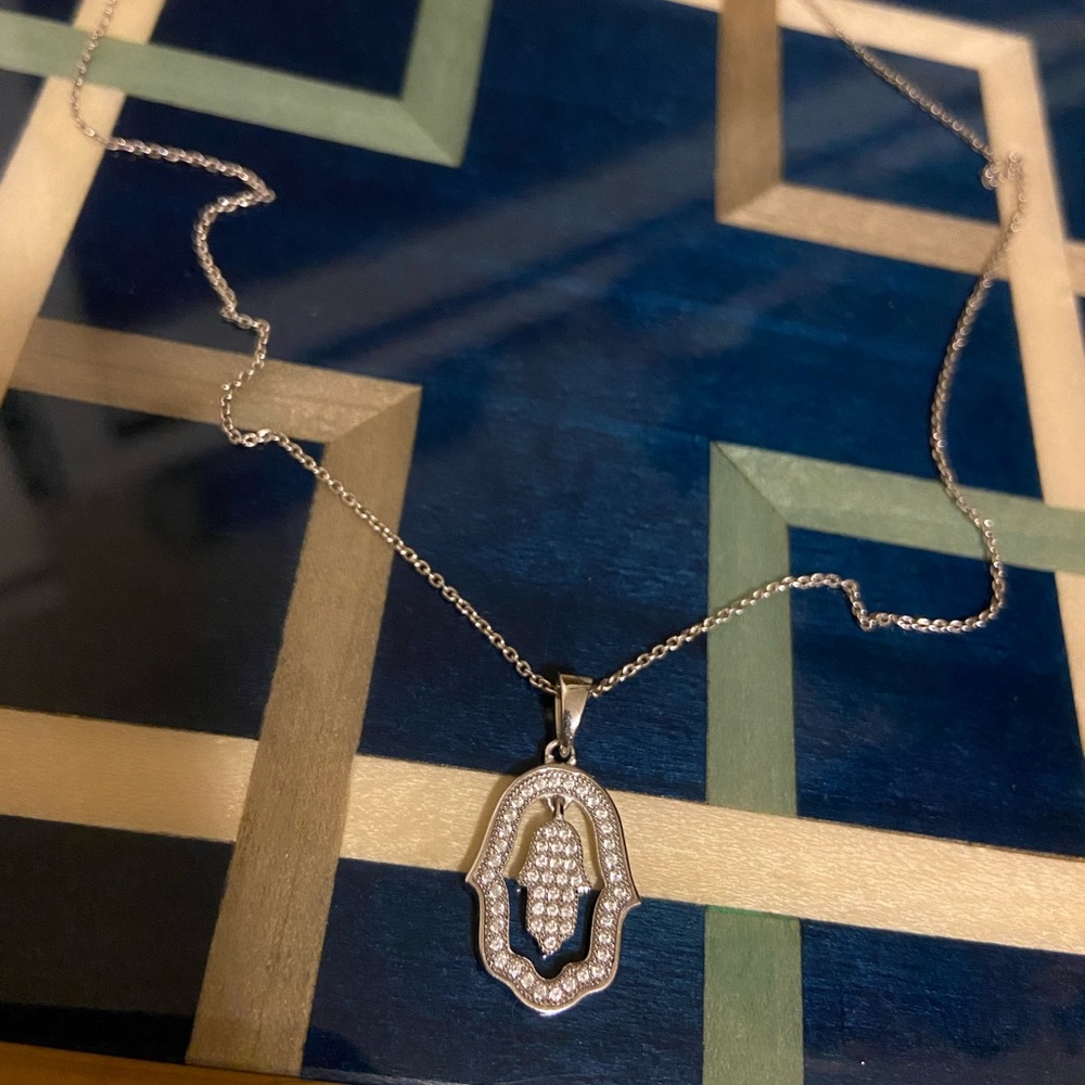 Real Hamsa Necklace
